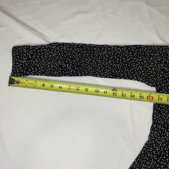 Flynn Skye Leah Mini Dress Size Small Black‎ w/ Crème Polka Dot Spotted Keyhole - Picture 6 of 12